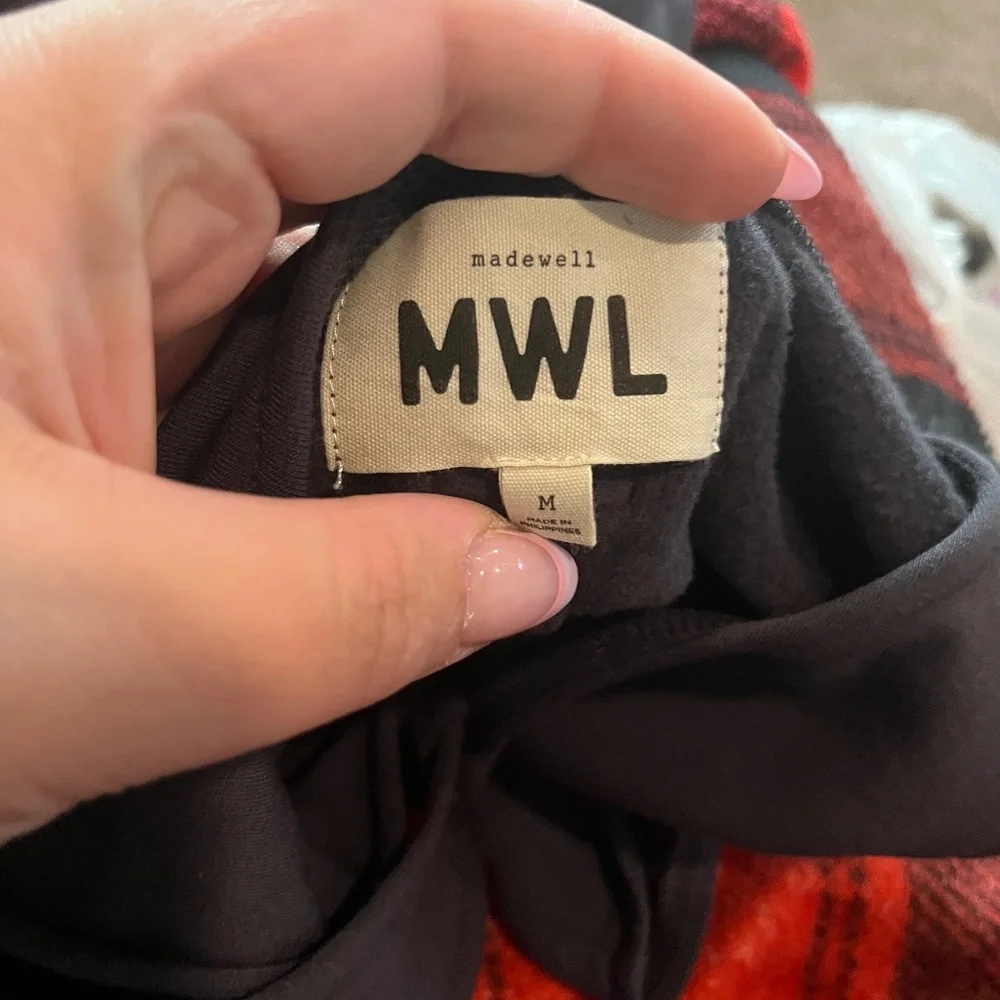B 14 MADEWELL Superbrushed Pull-On Jumpsuit - Picture 7 of 7